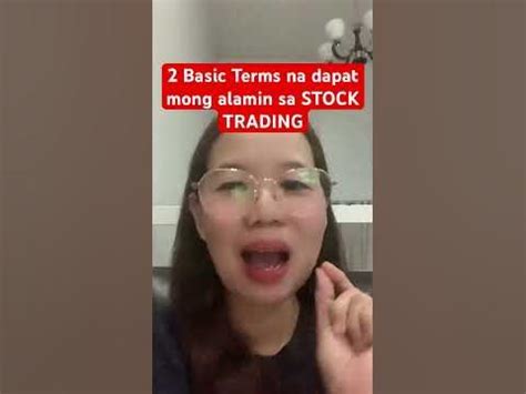 Alamin ang Basic sa Trading .